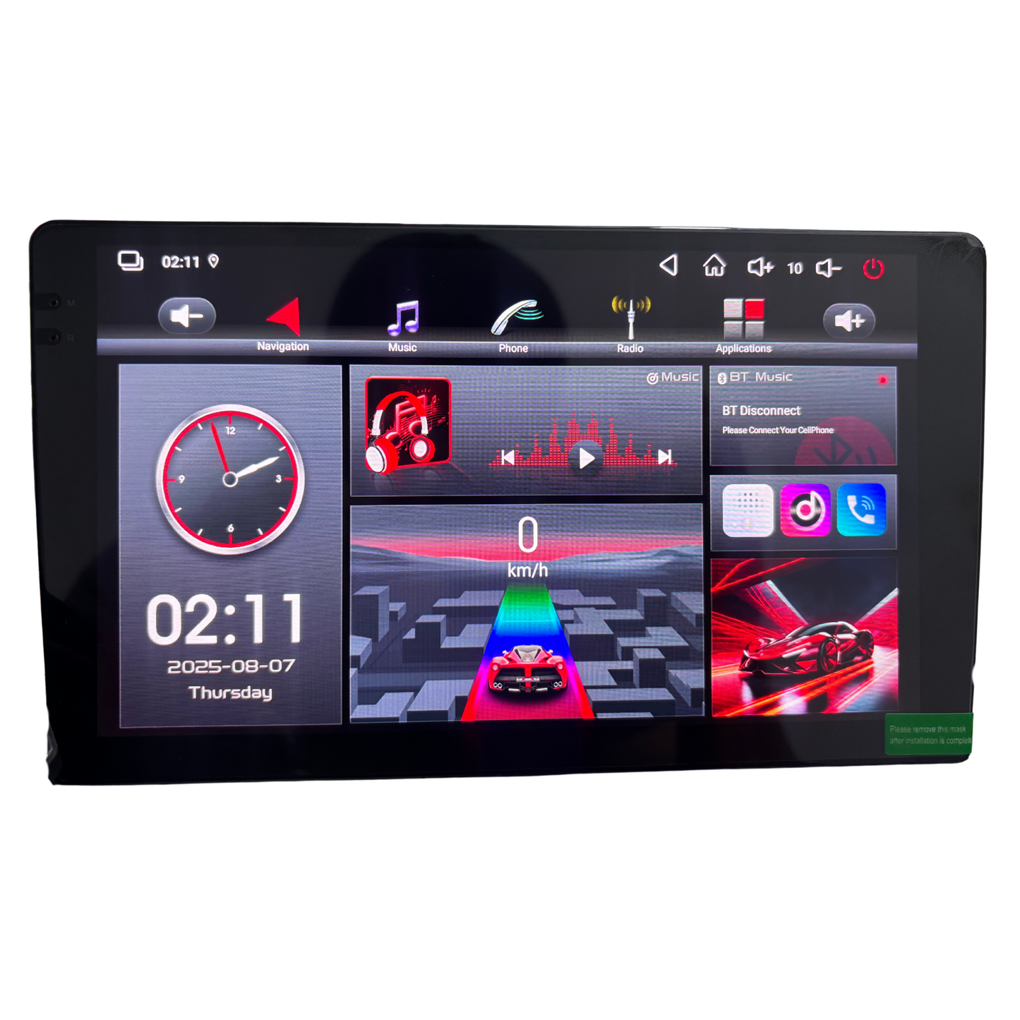 Radio Android 4GB + 64GB + cámara de retroceso