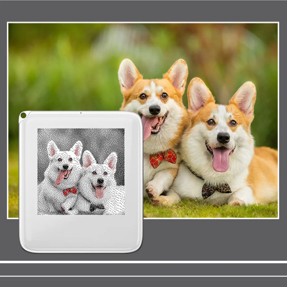 llavero digital con nfc para imagenes editables