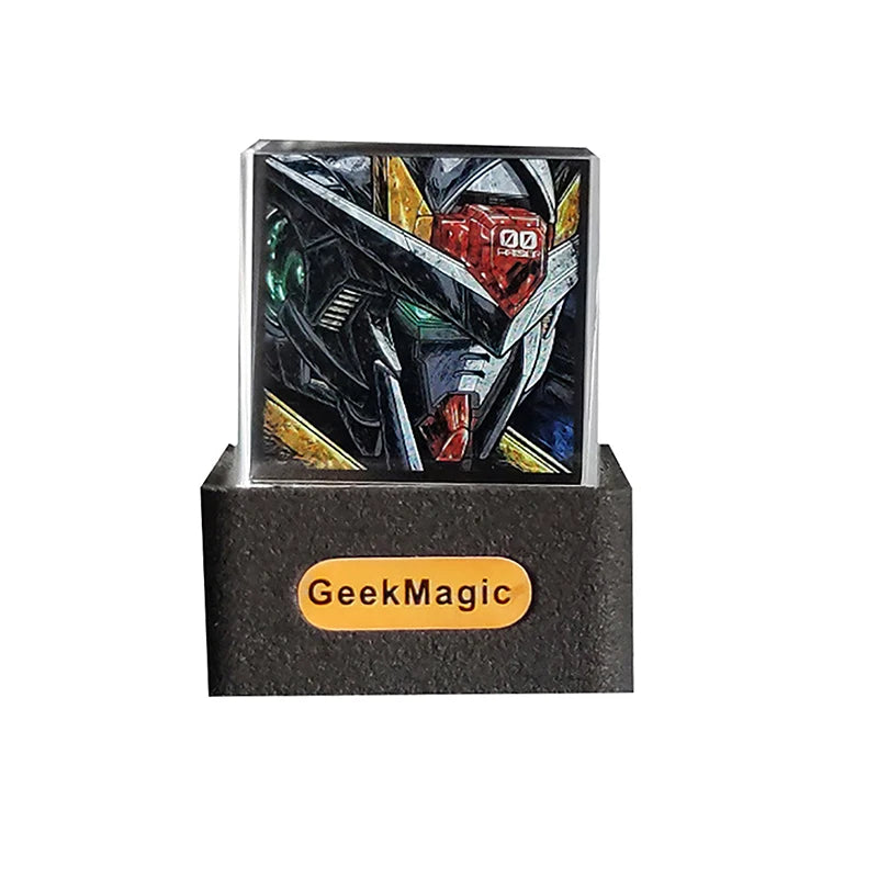 Cubo de cristal holograma mine craff