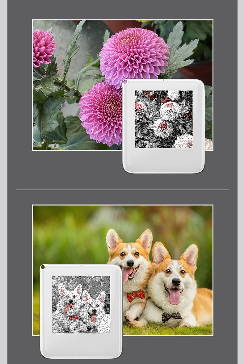 llavero digital con nfc para imagenes editables